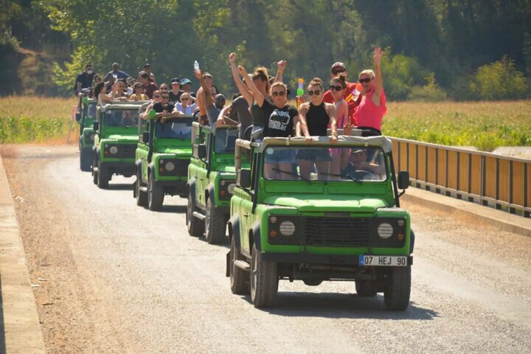 3’in 1 Adventure Rafting, Zipline & Jeep Safari